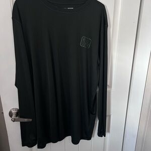 Men's Black Long Sleeve Shirt